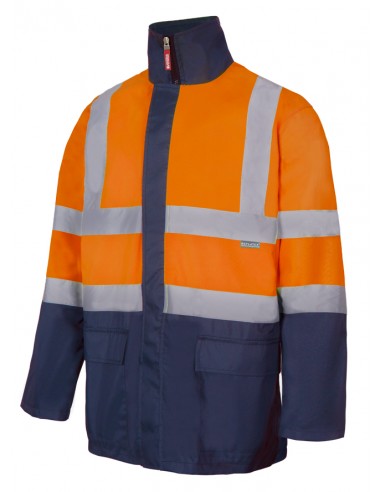 Parka 4 en 1 Bicolor de Alta Visibilidad